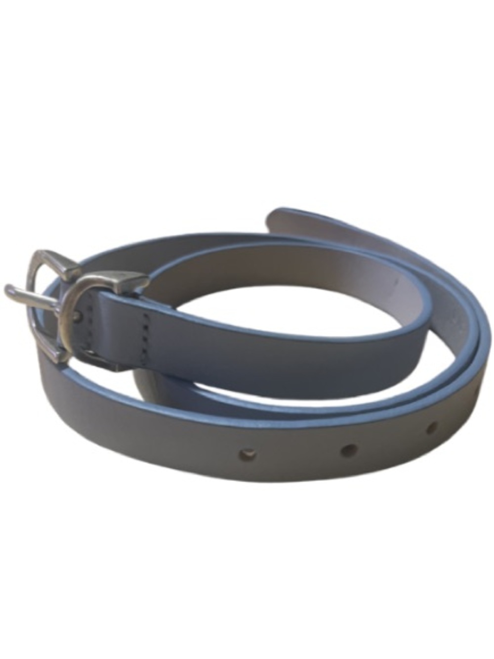 Liebeskind Berlin Dusty Blue Men’s Leather Belt, 40” Waist, NWOT - Picture 8 of 9